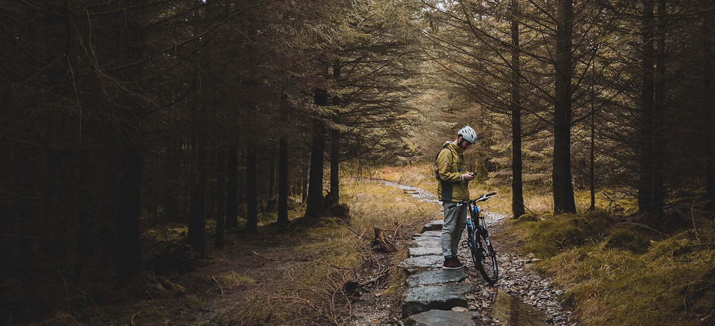 Countryside views and cycling country around Lancashire