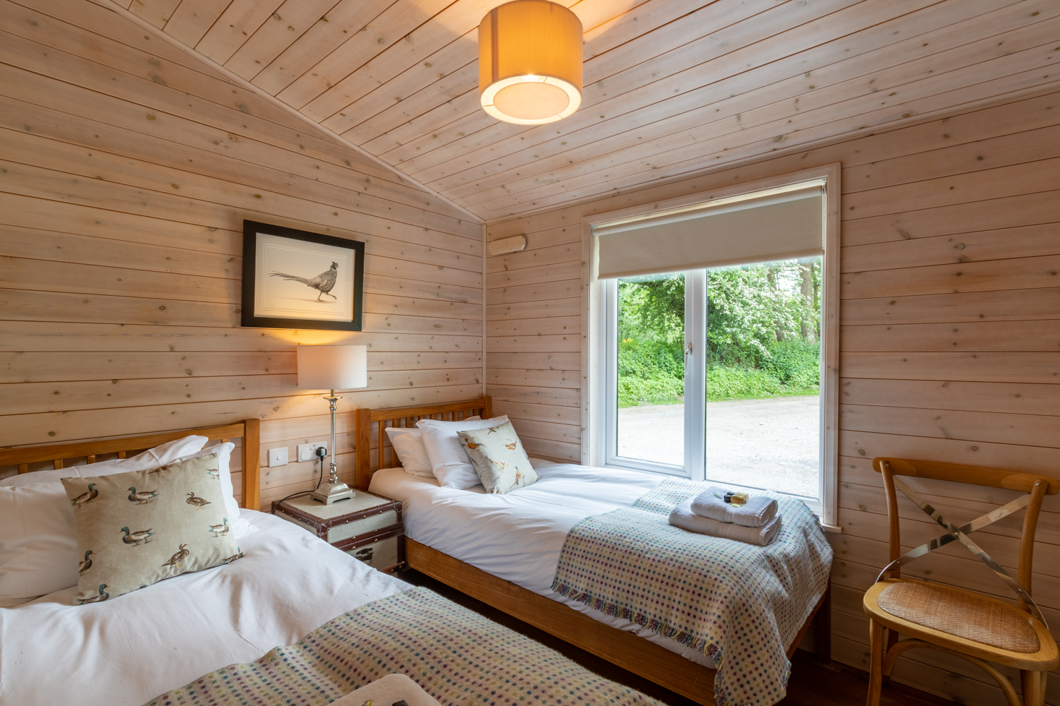 Badgers Harbour bedroom at Cleveleymere