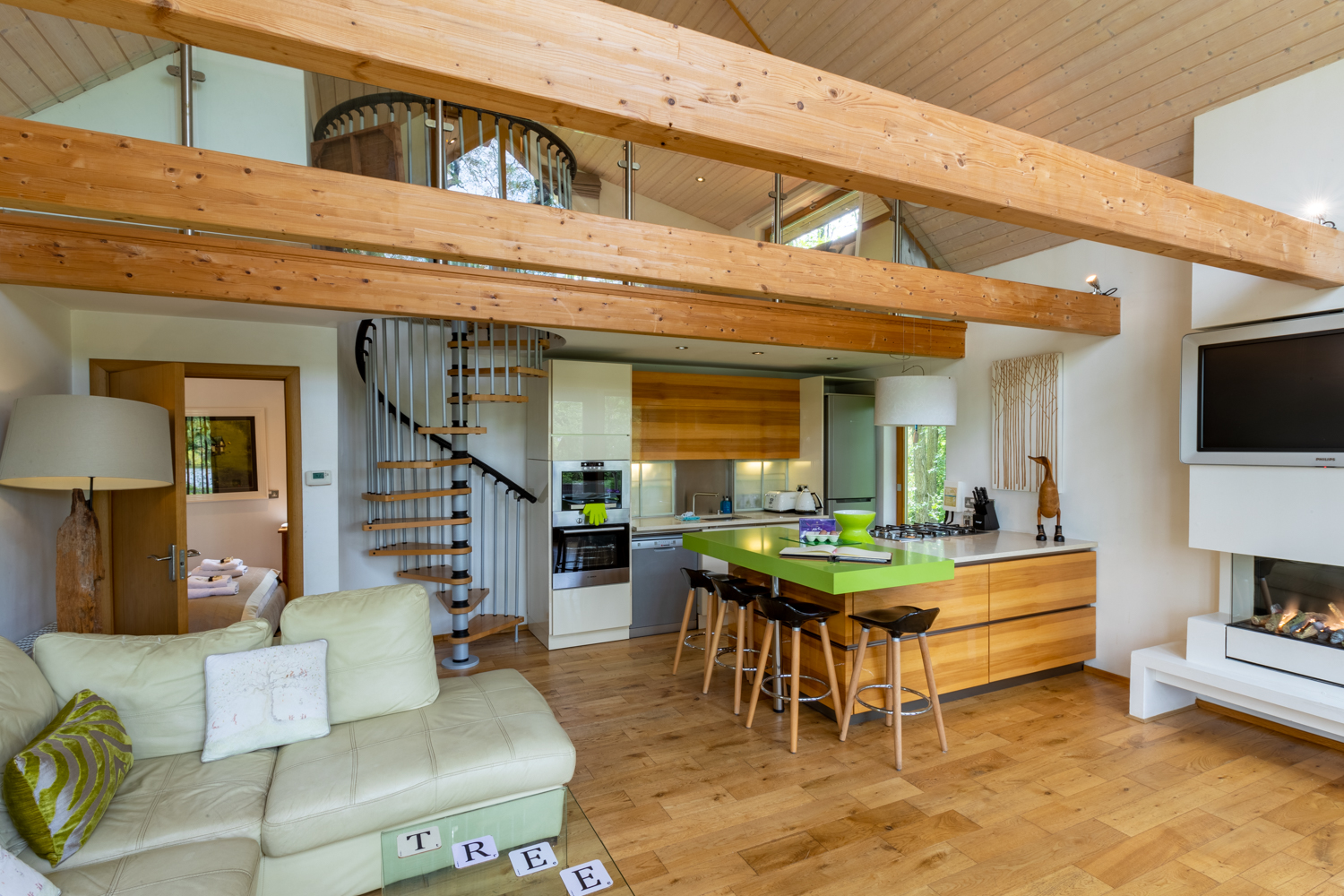 Tree House living space